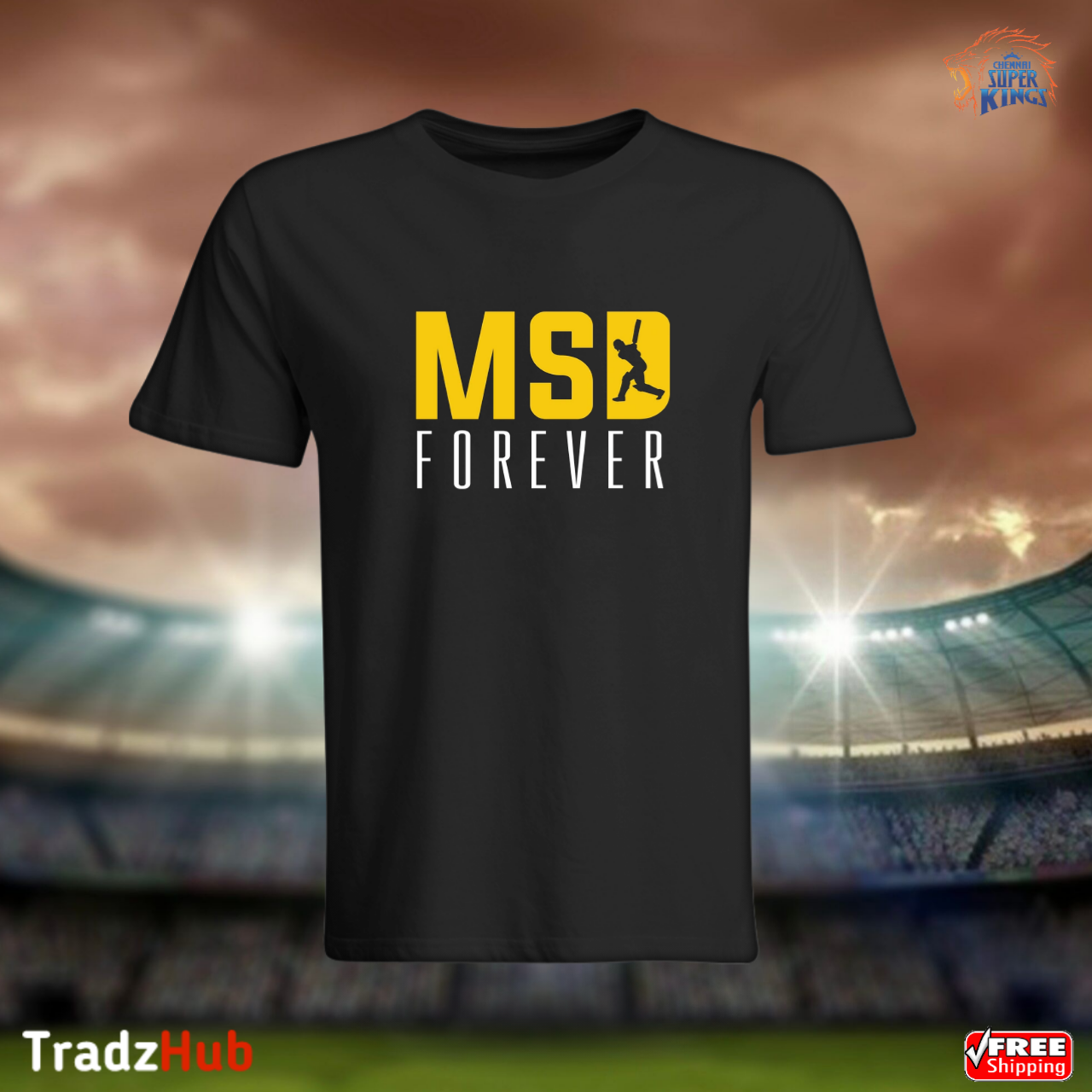 MSD 07 Special Navy Blue Back Printed Jersey T Shirt for Men and Women - Navy Blue / M